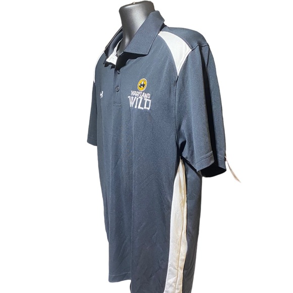 Brand new Under Amour LG loose heat gear black polo. - Picture 4 of 7